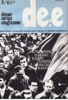 Dossier Europa Emigrazione - maggio - giugno 1979 - n. 5-6