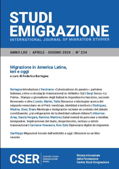 Studi Emigrazione n° 234/2024