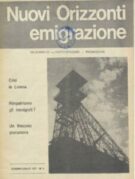 Nuovi Orizzonti Europa - Emigrazione n. 5 - giugno - luglio - 1977