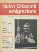 Nuovi Orizzonti Europa  - Emigrazione n. 6-agosto-settembre 1978