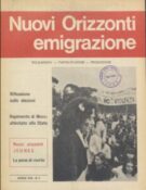 Nuovi Orizzonti Europa  - Emigrazione n. 3-aprile- 1978